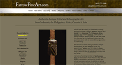 Desktop Screenshot of farrowfineart.com